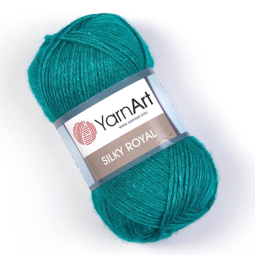 YarnArt Silky Royal – Soft & Lustrous Merino-Silk Blend Yarn for Elegant Knits