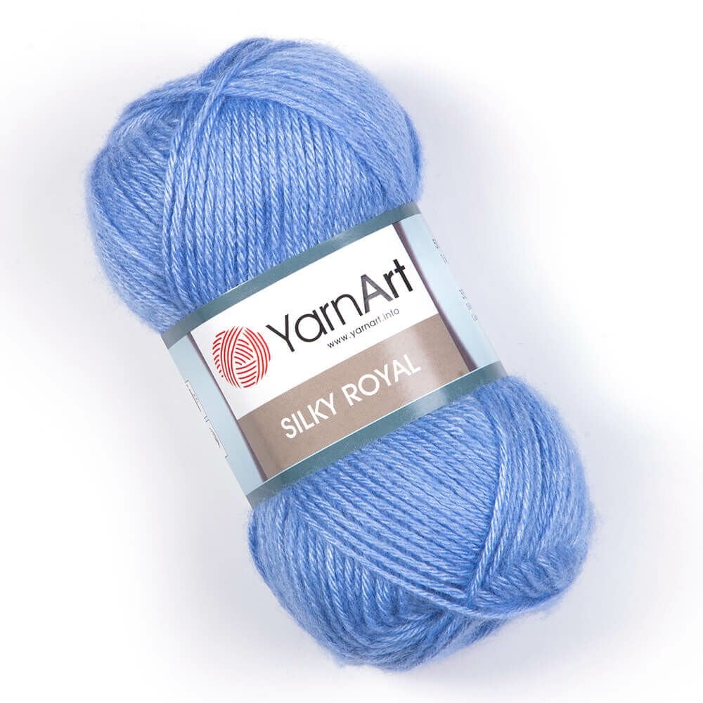 YarnArt Silky Royal – Soft & Lustrous Merino-Silk Blend Yarn for Elegant Knits