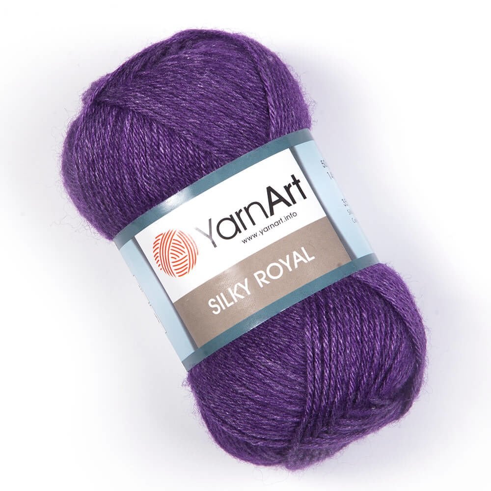 YarnArt Silky Royal – Soft & Lustrous Merino-Silk Blend Yarn for Elegant Knits