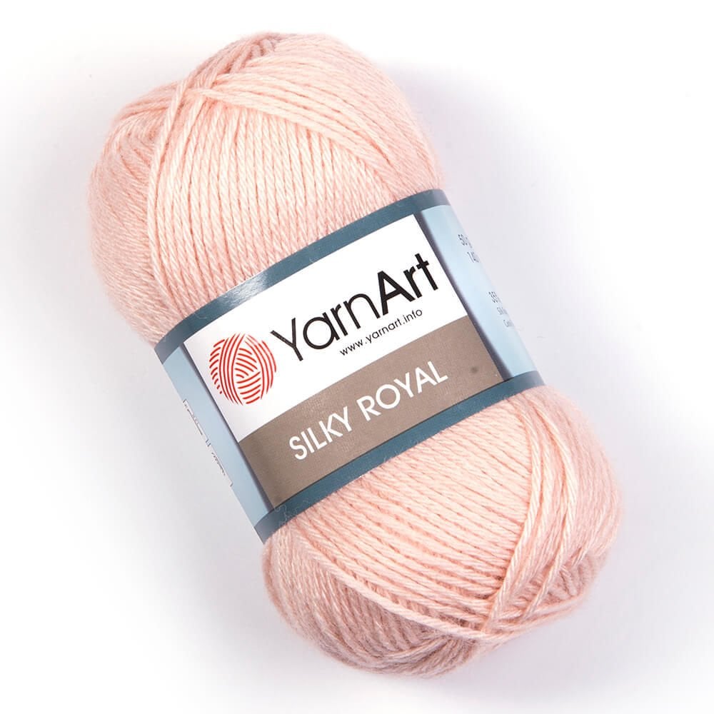 YarnArt Silky Royal – Soft & Lustrous Merino-Silk Blend Yarn for Elegant Knits