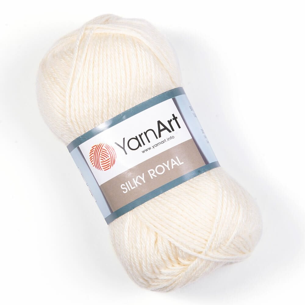 YarnArt Silky Royal – Soft & Lustrous Merino-Silk Blend Yarn for Elegant Knits