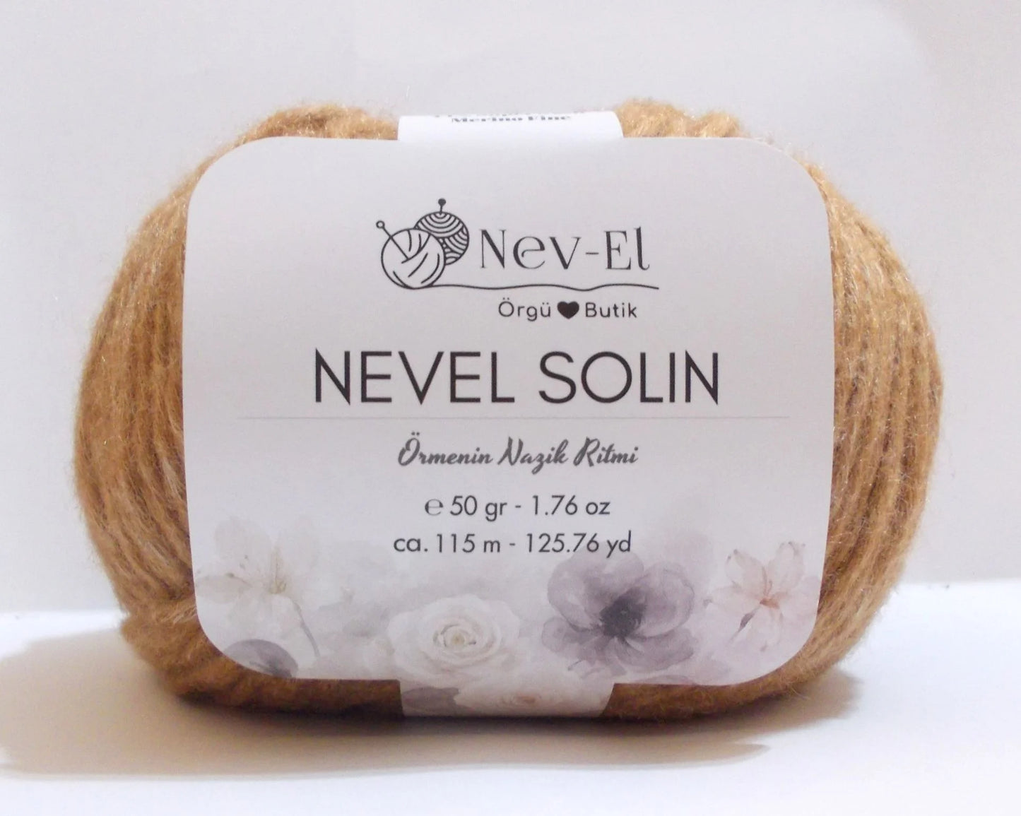 Nevel Solin Yarn – Soft Cotton Silk Merino Blend for Cardigans Tops and Spring Knitting