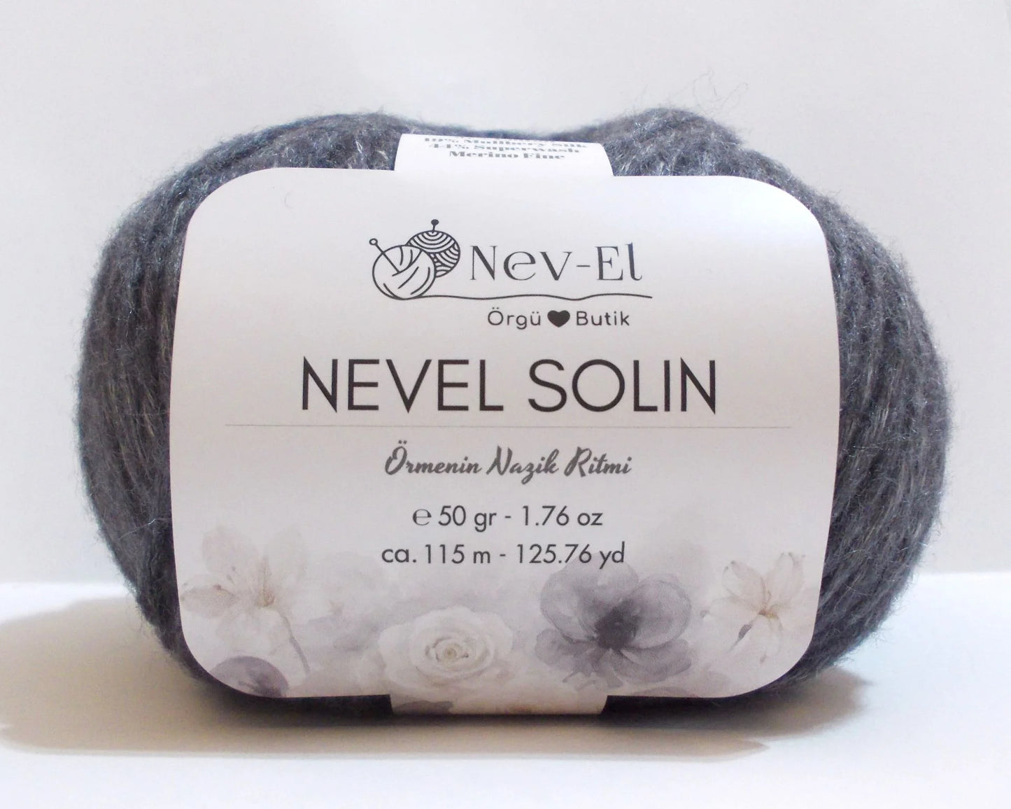 Nevel Solin Yarn – Soft Cotton Silk Merino Blend for Cardigans Tops and Spring Knitting