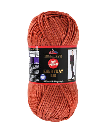 Himalaya Everyday Big Neon Yarn – Super Bulky 100 g / 80 m Anti‑Pilling Acrylic – Bright Neon Pink Chunky Yarn for Knitting & Crochet