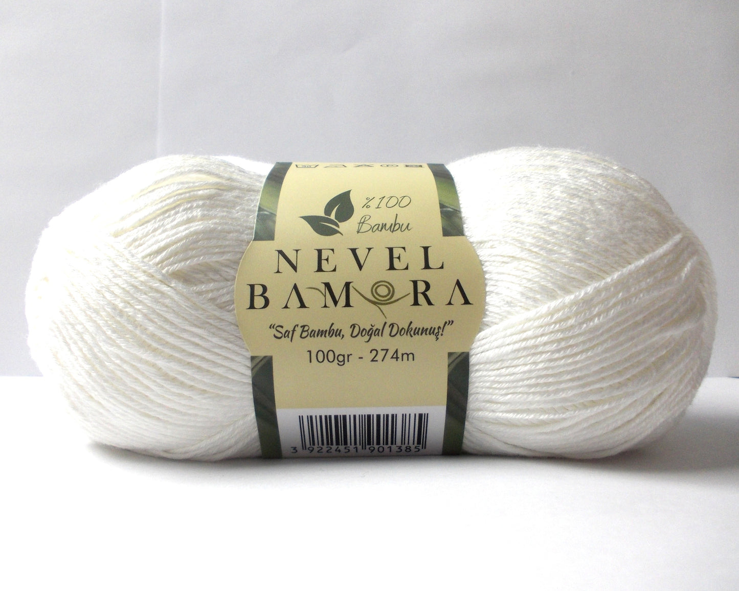 100% Bamboo Hand Knitting Yarn – Naturally Dyed, Soft & Eco-Friendly – Nevel Bamora Skein for Summer Projects