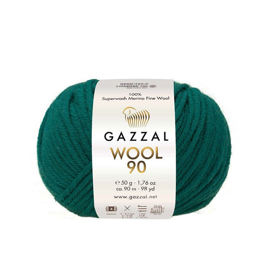 Gazzal Wool 90 Knitting Yarns