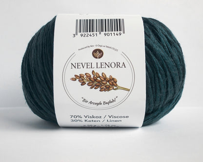 Nevel Lenora – Soft & Breathable Linen-Viscose Blend Yarn for Summer Knits