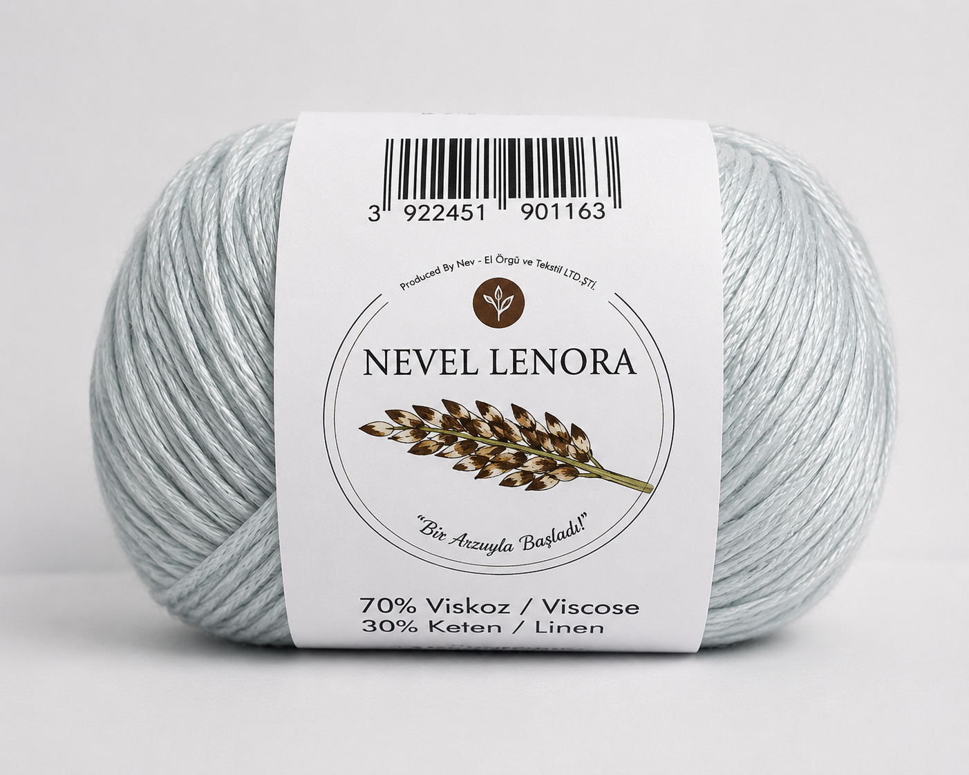 Nevel Lenora – Soft & Breathable Linen-Viscose Blend Yarn for Summer Knits