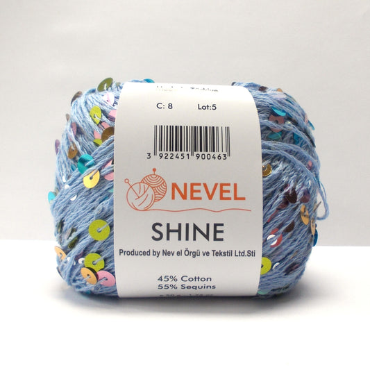 Nevel Shine Sequin Yarn - %55 Sequin