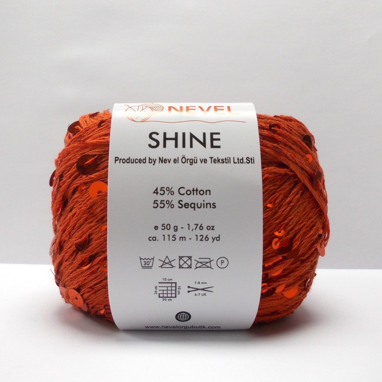 Nevel Shine Sequin Yarn - %55 Sequin