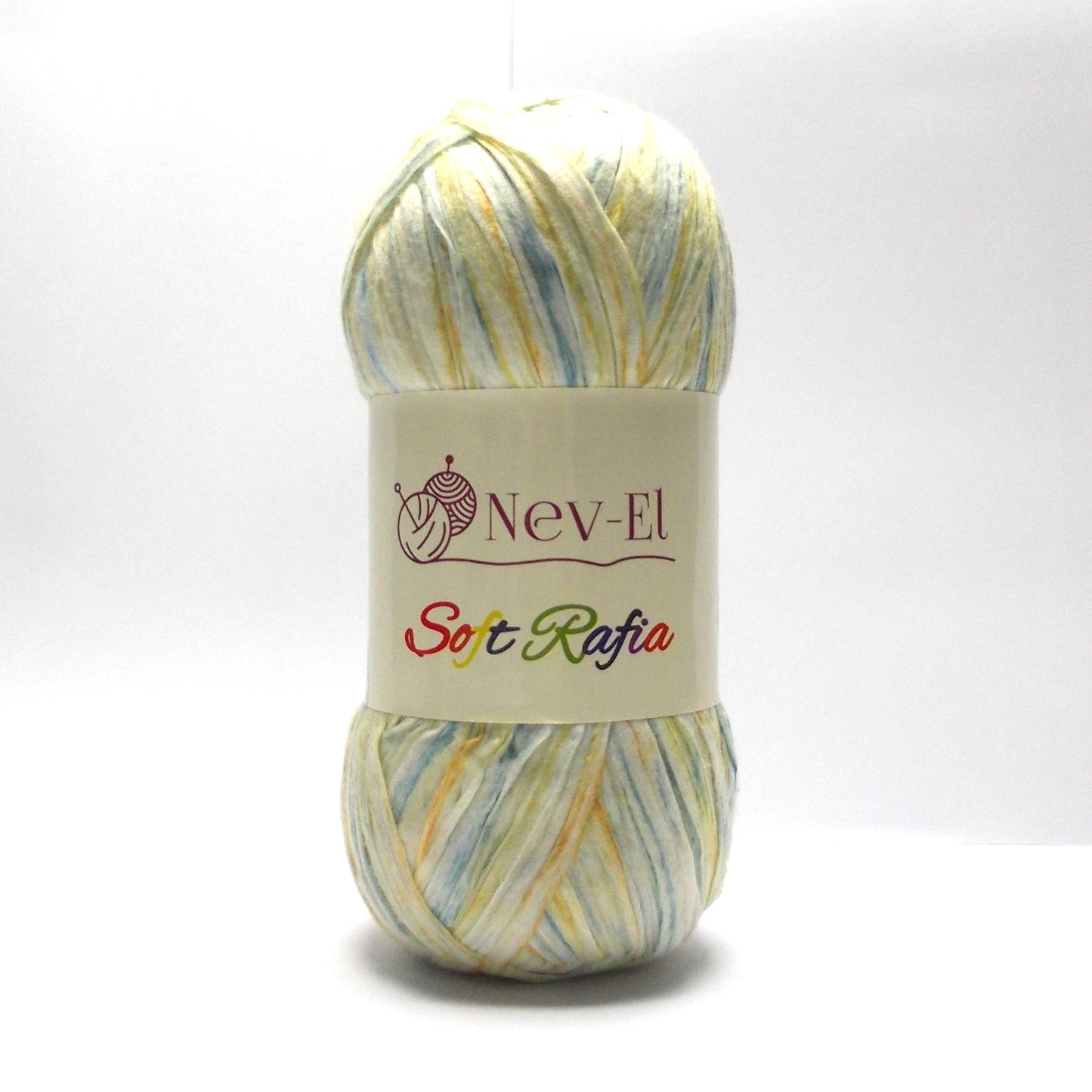 Nevel Soft Raffia Yarn – Washable Paper Look Yarn for Crochet Bags, Hats, Accessories – Lightweight Fiber for Summer Projects