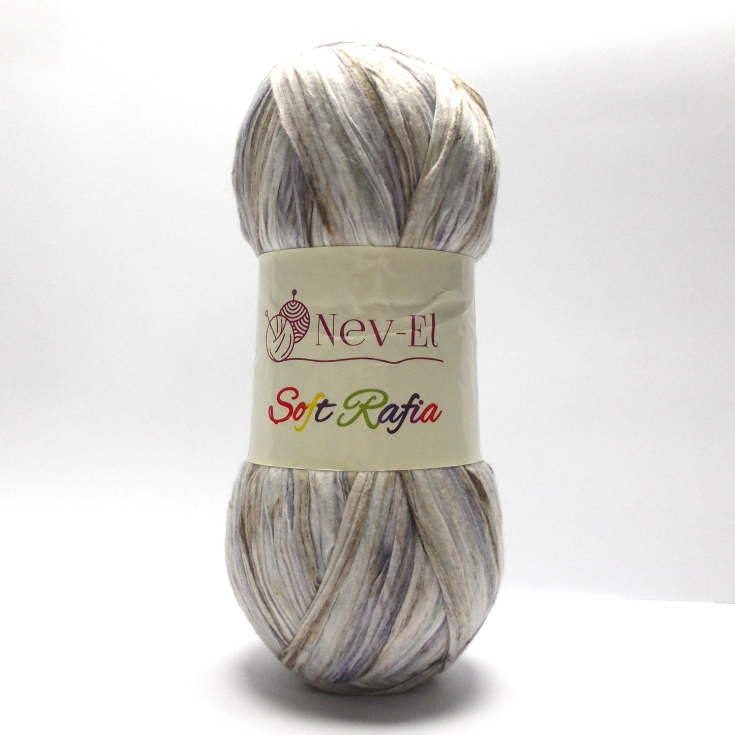 Nevel Soft Raffia Yarn – Washable Paper Look Yarn for Crochet Bags, Hats, Accessories – Lightweight Fiber for Summer Projects